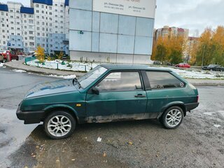 2002 Lada (ВАЗ) 2108, зелёный, 95000 рублей, вид 3