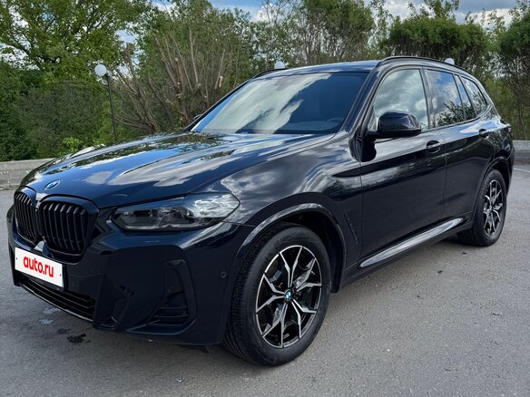 2022 BMW X3 20d xDrive III (G01) Рестайлинг, синий