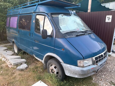 2002 ГАЗ ГАЗель (3221), синий, 230000 рублей, вид 1