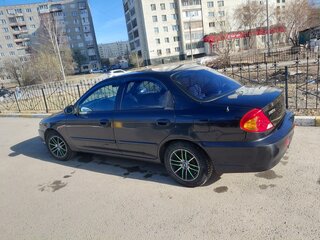 2008 Kia Spectra I Рестайлинг 2, чёрный, 260000 рублей, вид 5