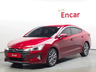 2019 Hyundai Avante VI Рестайлинг, красный, 1320000 рублей, вид 1