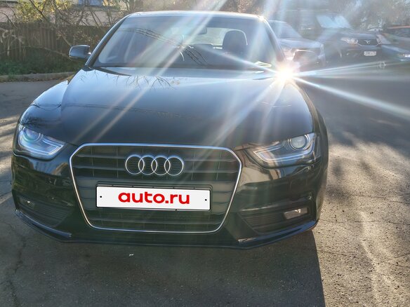 2015 Audi A4 IV (B8) Рестайлинг, чёрный, 1400000 рублей