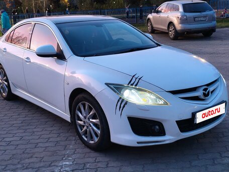 2008 Mazda 6 II (GH), белый, 599999 рублей, вид 2