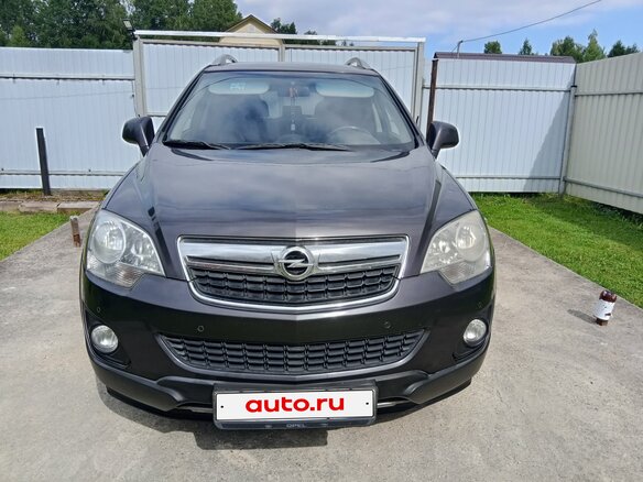 2014 Opel Antara I Рестайлинг, серый - вид 2