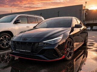 2022 Hyundai Avante N VII, чёрный, 3590000 рублей, вид 1