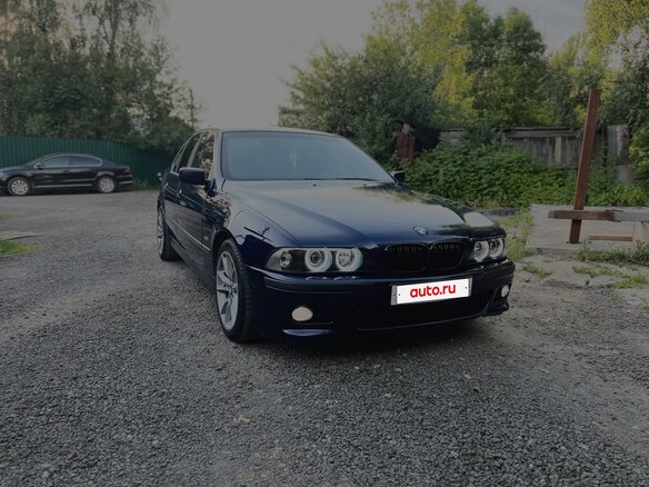 1997 BMW 5 серии 523i IV (E39), синий - вид 4