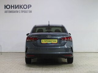 2021 Hyundai Solaris II Рестайлинг, серый, 1769000 рублей, вид 4