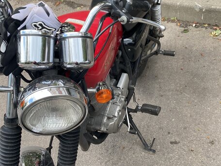 2001 Honda CB 400SS, красный, 320000 рублей, вид 2