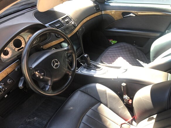 2004 Mercedes-Benz E-Класс 200 III (W211, S211), чёрный, 1150000 рублей - вид 19