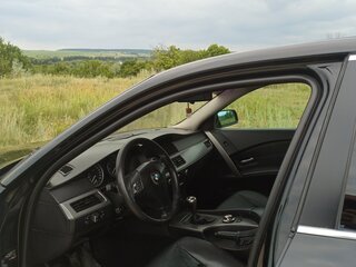 2003 BMW 5 серии 520i V (E60/E61), чёрный, 780000 рублей, вид 5