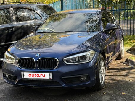 2018 BMW 1 серии 118i II (F20/F21) Рестайлинг 2, синий, 1525000 рублей, вид 2