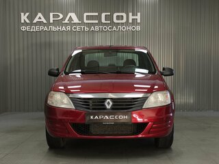 2011 Renault Logan I Рестайлинг, красный, 390000 рублей, вид 3
