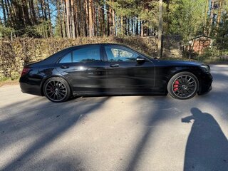 2017 Mercedes-Benz S-Класс 400 d VI (W222, C217) Рестайлинг, чёрный, 4490000 рублей, вид 4