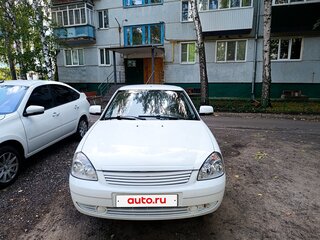 2010 Lada (ВАЗ) Priora I, белый, 220000 рублей, вид 1