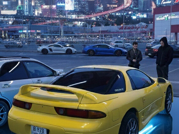 1997 Mitsubishi GTO II (Z15A), жёлтый, 1000000 рублей - вид 10