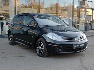 2010 Nissan Tiida I Рестайлинг, чёрный, 725000 рублей, вид 3