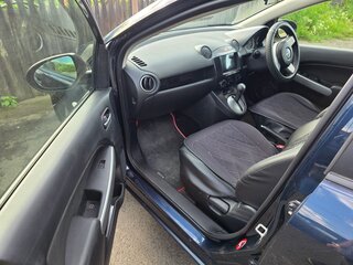 2014 Mazda Demio III (DE), синий, 622000 рублей, вид 4