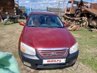 2007 Kia Cerato I Рестайлинг, красный, 365000 рублей, вид 1