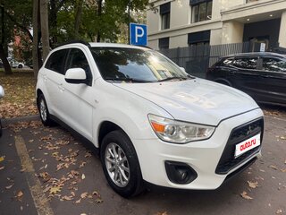 2012 Mitsubishi ASX I Рестайлинг, белый, 975000 рублей, вид 4