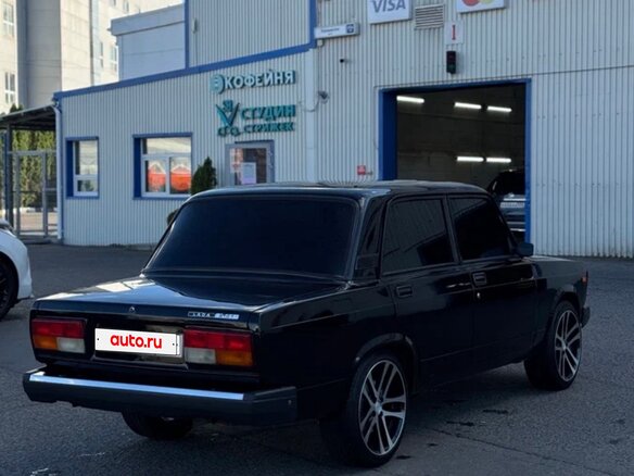 2011 Lada (ВАЗ) 2107, чёрный - вид 5