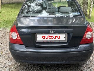 2008 Hyundai Elantra ТагАЗ III (XD2) Рестайлинг, чёрный, 330000 рублей, вид 4