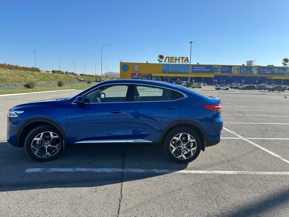 2021 Haval F7x I, синий - вид 23