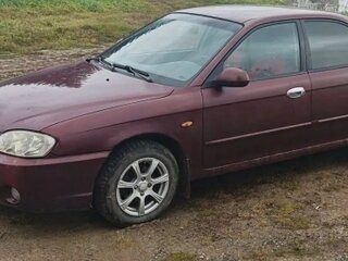2006 Kia Spectra I Рестайлинг 2, красный, 260000 рублей, вид 1