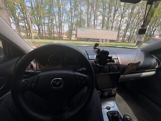 2003 Mazda 6 I (GG), серый, 350000 рублей, вид 5