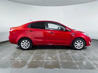 2012 Kia Rio 4-speed III, красный, 830000 рублей, вид 4