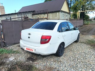 2012 Lada (ВАЗ) Granta I, белый, 550000 рублей, вид 3