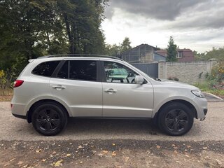2011 Hyundai Santa Fe II Рестайлинг, серебристый, 1300000 рублей, вид 4