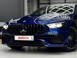 2021 Mercedes-Benz AMG GT 4-Door Coupe 43 I, синий, 7650000 рублей, вид 2