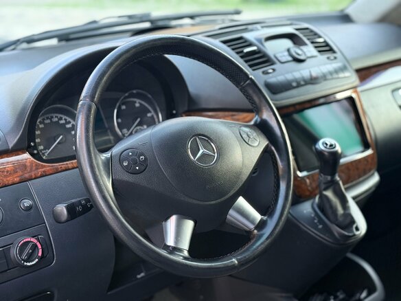2012 Mercedes-Benz Viano Extralong L3 I (W639) Рестайлинг, чёрный, 2390000 рублей - вид 14