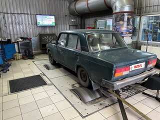 2007 Lada (ВАЗ) 2107, зелёный, 220000 рублей, вид 4
