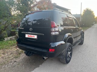2003 Toyota Land Cruiser Prado 4-speed 120 Series, чёрный, 1460000 рублей, вид 2
