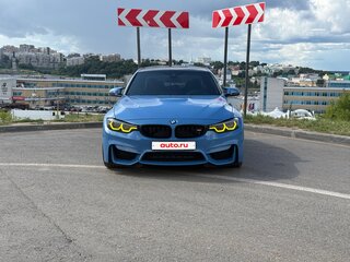 2017 BMW M3 V (F80), голубой, 6550000 рублей, вид 2