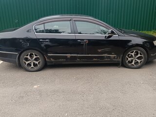 2008 Volkswagen Passat B6, чёрный, 380000 рублей, вид 3