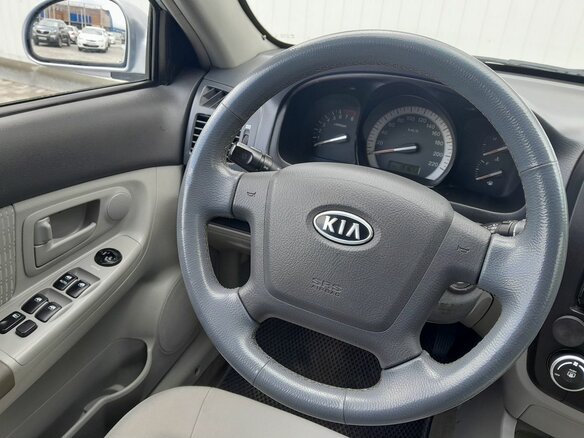 2007 Kia Cerato I, серебристый, 399000 рублей - вид 14