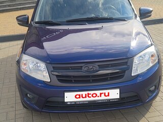 2013 Lada (ВАЗ) Granta I, синий, 399000 рублей, вид 2