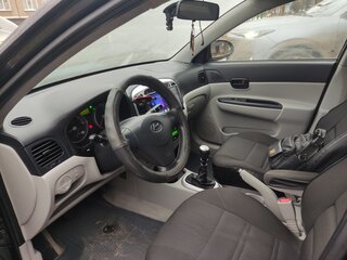 2008 Hyundai Accent III, чёрный, 620000 рублей, вид 5