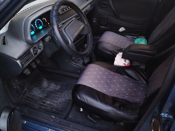 2005 Lada (ВАЗ) 2115, синий, 350000 рублей - вид 3