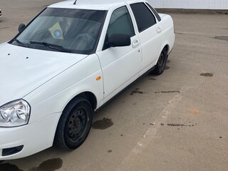 2014 Lada (ВАЗ) Priora I Рестайлинг, белый, 420000 рублей, вид 1