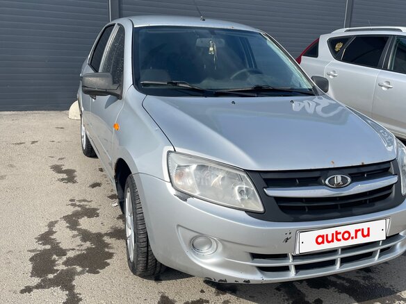 2012 Lada (ВАЗ) Granta I, серебристый, 250000 рублей - вид 3