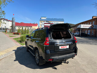 2018 Toyota Land Cruiser Prado 150 Series Рестайлинг 2, чёрный, 3550000 рублей, вид 4