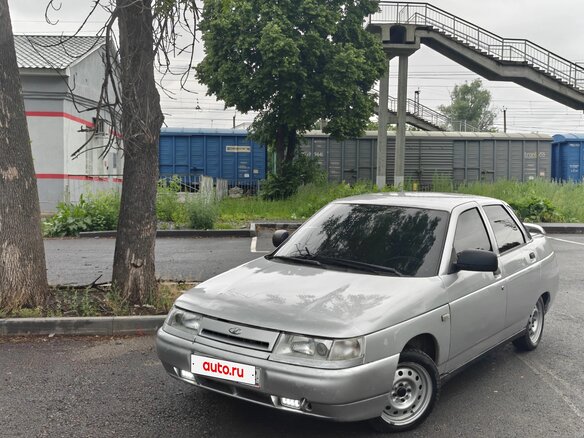 2006 Lada (ВАЗ) 2110, серебристый, 140000 рублей - вид 1