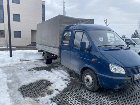 2008 ГАЗ ГАЗель (33023/330273) Фермер, синий, 1100000 рублей, вид 2