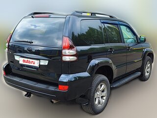 2008 Toyota Land Cruiser Prado 4-speed 120 Series Рестайлинг, чёрный, 2150000 рублей, вид 5