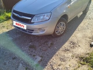 2012 Lada (ВАЗ) Granta I, серебристый, 170000 рублей, вид 1