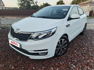 2016 Kia Rio III Рестайлинг, белый, 1295000 рублей, вид 2