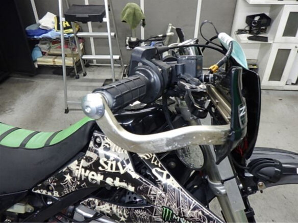 2002 Kawasaki D-tracker 250, чёрный - вид 14